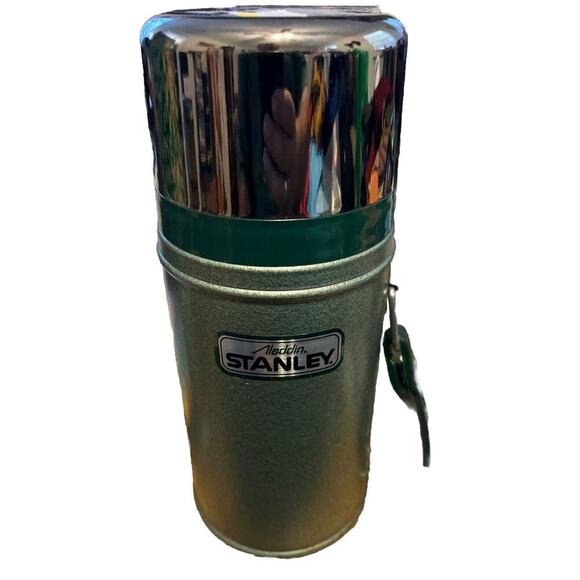 Vintage Stanley‎ Aladdin Thermos A-1350B 24 Oz. Wide Mouth RH-96 Handle #135 Cup - Picture 1 of 6